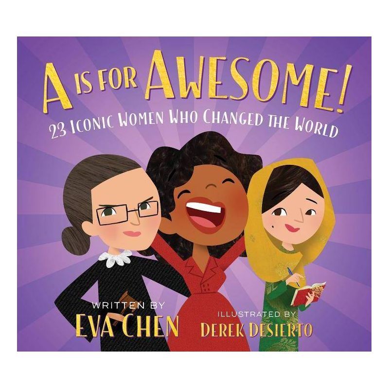 A is for Awesome! - by Eva Chen (Board Book) | Target