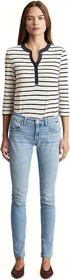 Mavi Women's Alexa Mid-Rise Skinny Leg Jeans | Amazon (US)