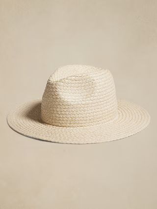 Braided Straw Fedora | Banana Republic Factory