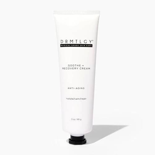 DRMTLGY Soothe and Recovery Cream Face Moisturizer. Fragrance Free, Oil Free, Noncomedogenic Face Cream for Sensitive Skin and All Skin Types. | Amazon (US)