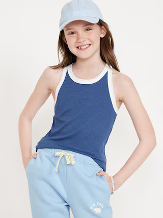 UltraLite Rib-Knit Performance Tank for Girls | Old Navy (US)
