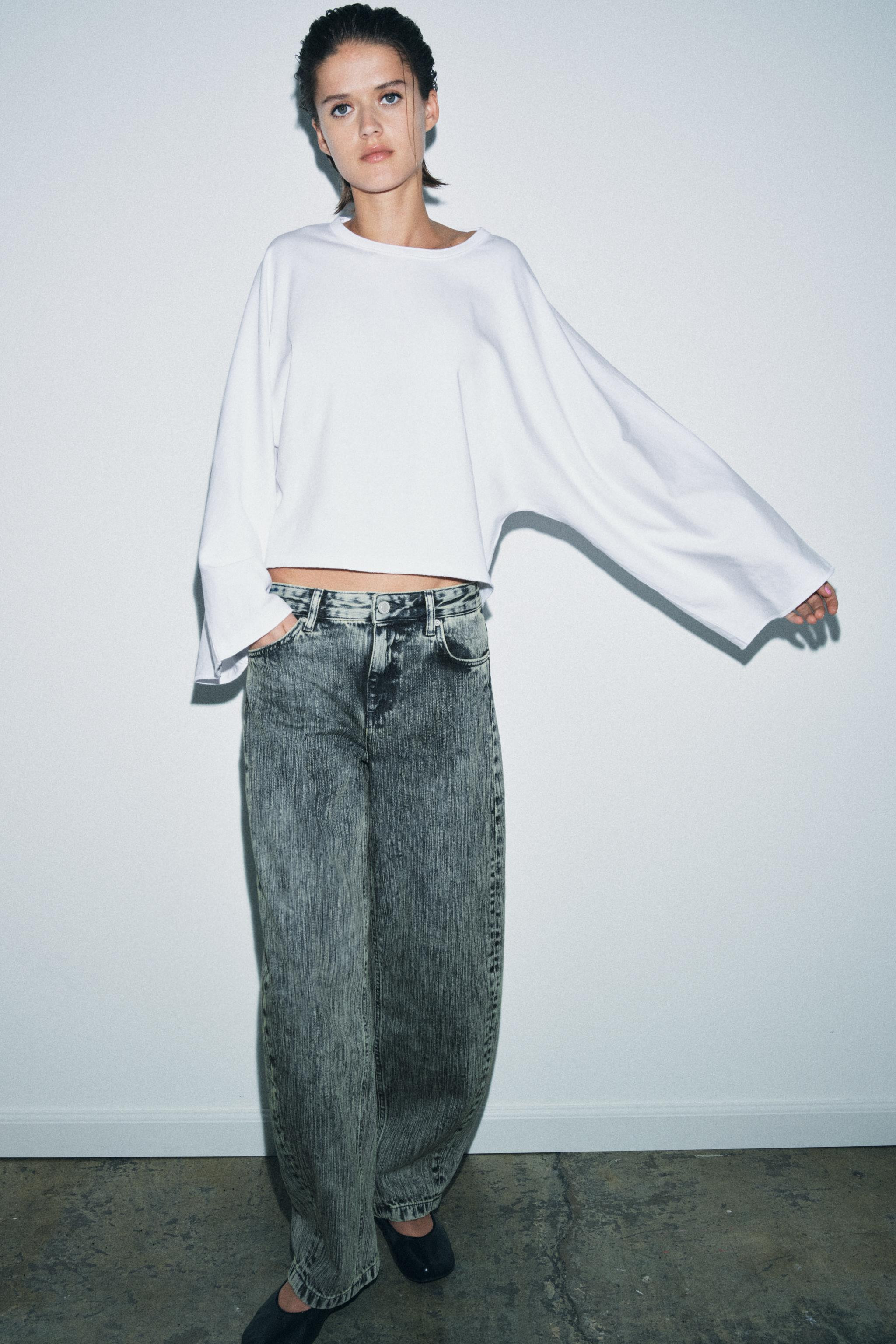 T-SHIRT MIT CAPE-ÄRMELN | Zara DE