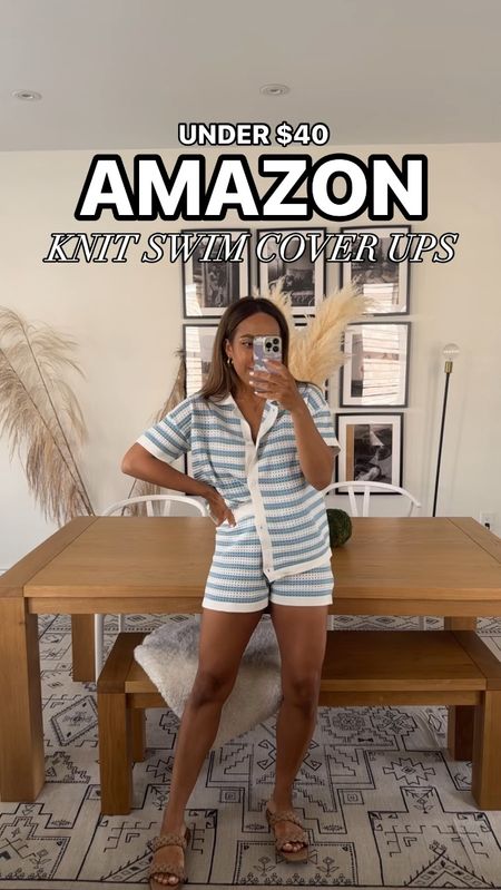 Amazon knit sets for the beach that are under $40! The first set the shorts fit on the smaller side so size up if you want a looser fit.

#LTKSwim #LTKFindsUnder50 #LTKShoeCrush
