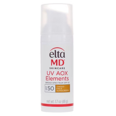 EltaMD UV AOX Elements Broad Spectrum SPF 50 Tinted Face Sunscreen 1.7 oz | Target