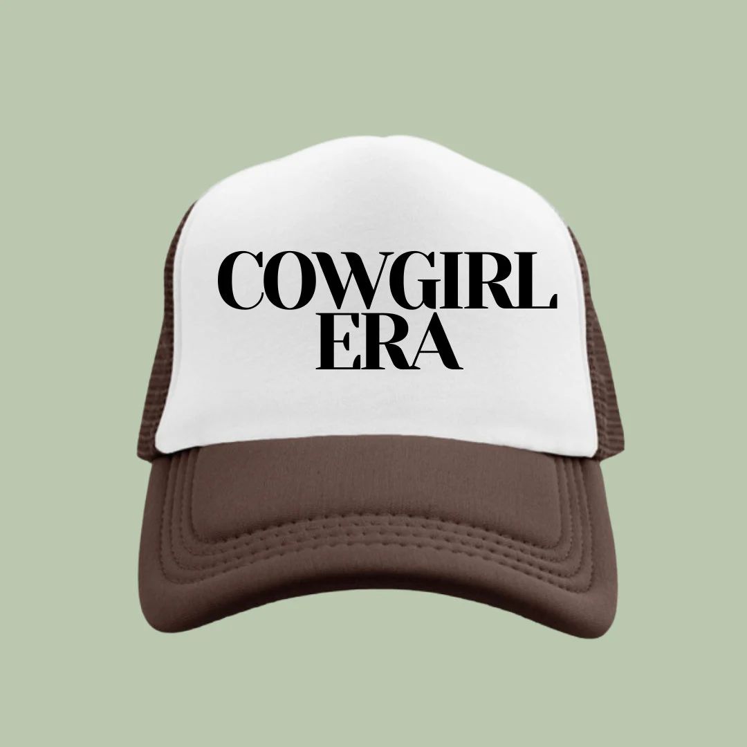 Cowgirl Era Trucker Hat - Etsy | Etsy (US)