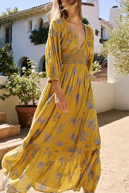 Yellow dress
Maxi dress
Vacation Outfit 
#ltku
#ltktravel
#LTKFind #LTKstyletip #LTKSeasonal