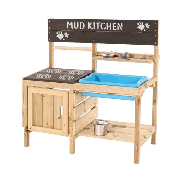 Muddy Maker Mud Kitchen - Outdoor Play Kitchen | Walmart (US)