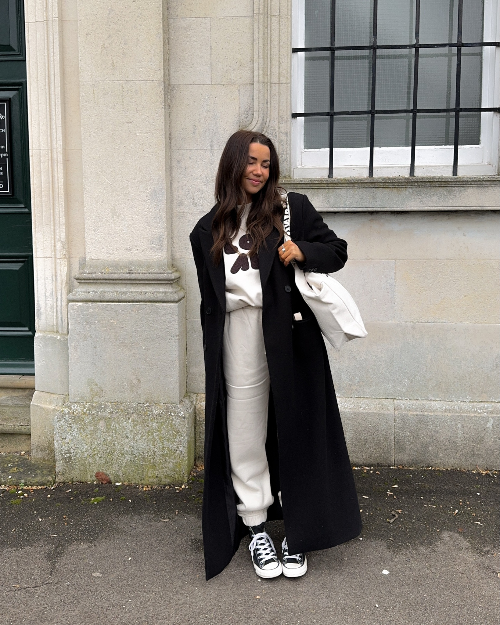 Sundays are for sweats + coffee dates. ☕️ tracksuit + bag are from @lovallofficial and so snug! 

*pr products featured 

Streetstyle, weekend vibes, Sunday outfit, lovall tracksuit, cosy sweatpants, styling sweatpants, winter style, winter fashion, cold weather outfit 

#LTKeurope #LTKuk #LTKwinter