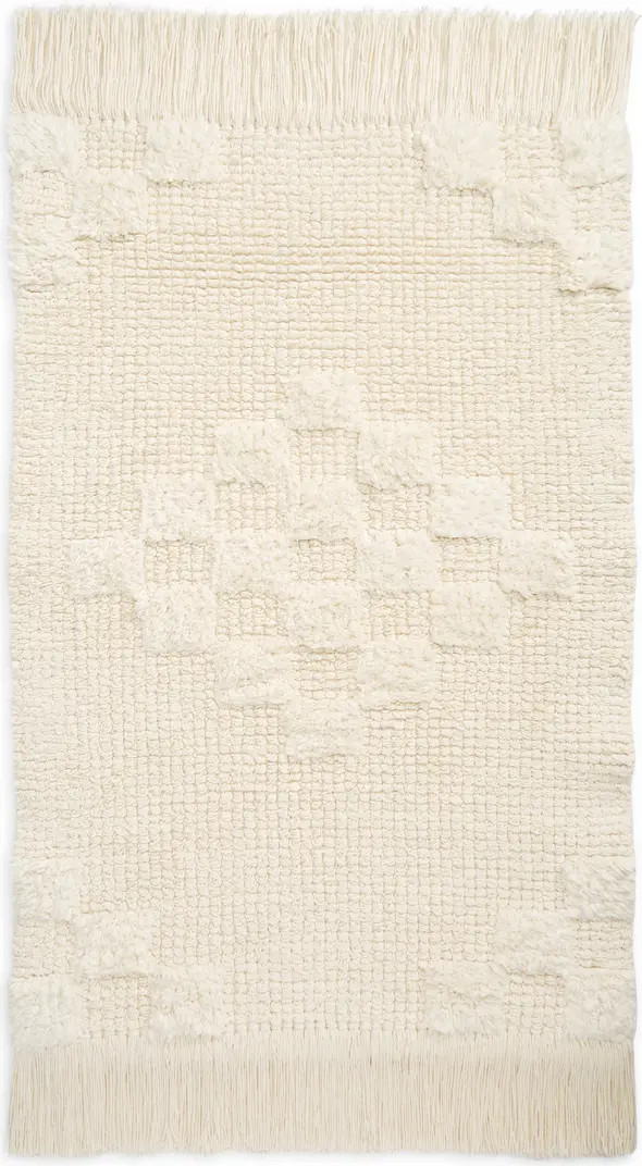 Dot Dash Tassle Bath Rug | Nordstrom