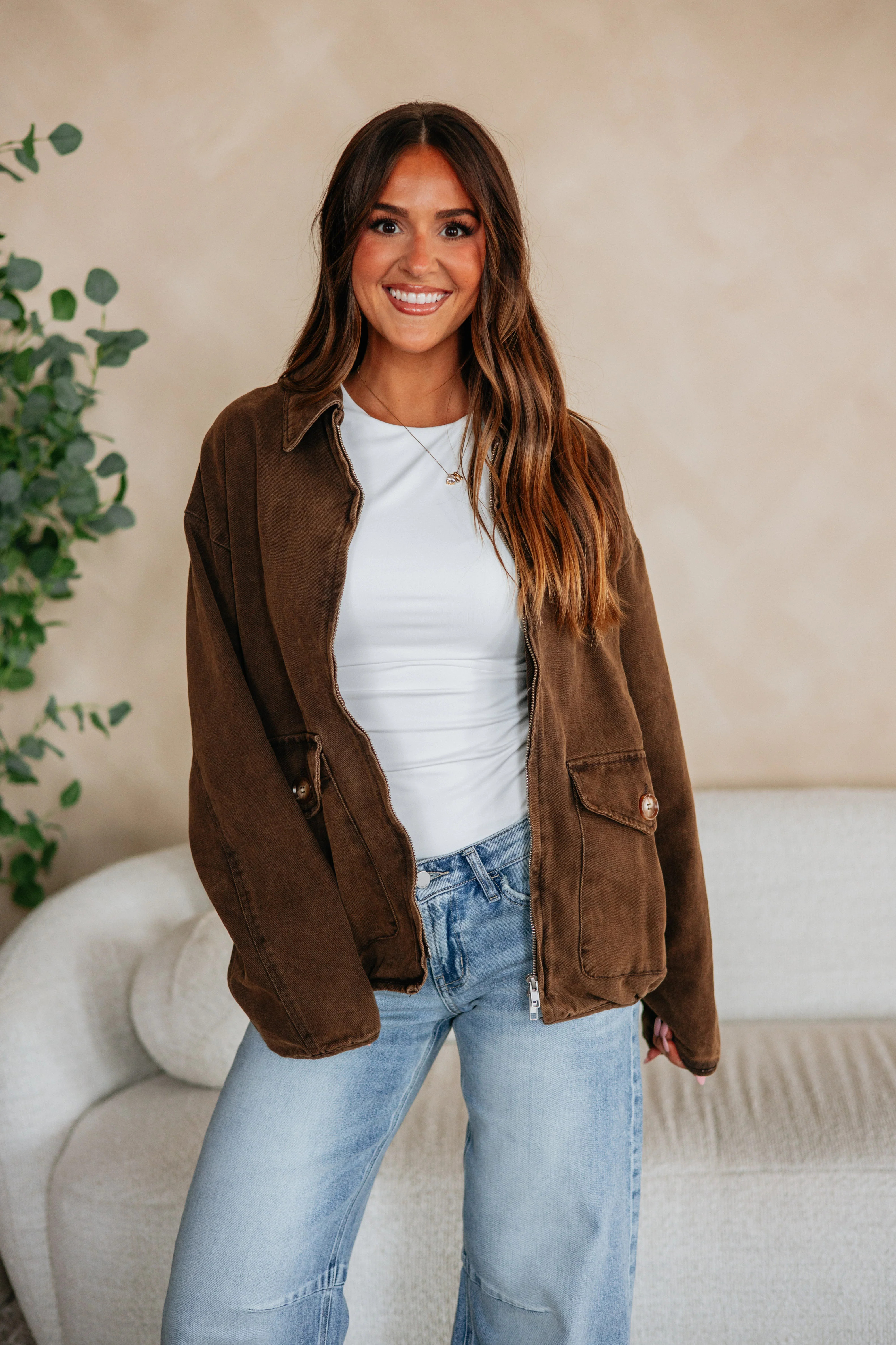 Harrison Denim Jacket | Wild Oak Boutique