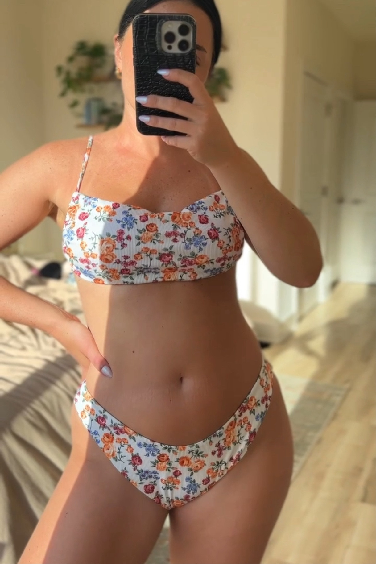 Floral high waisted bikini from Amazon - bathing suit- summer 

#LTKSeasonal #LTKFindsUnder50 #LTKSwim