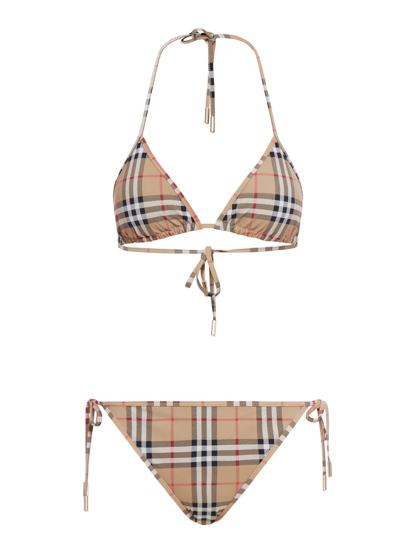 VINTAGE CHECK TRIANGLE BIKINI - Burberry - Woman | Suitnegozi INT