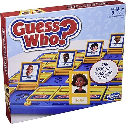 Hasbro Gaming Guess Who? Game Original Guessing Game for Kids Ages 6 and Up for 2 Players | Amazon (US)