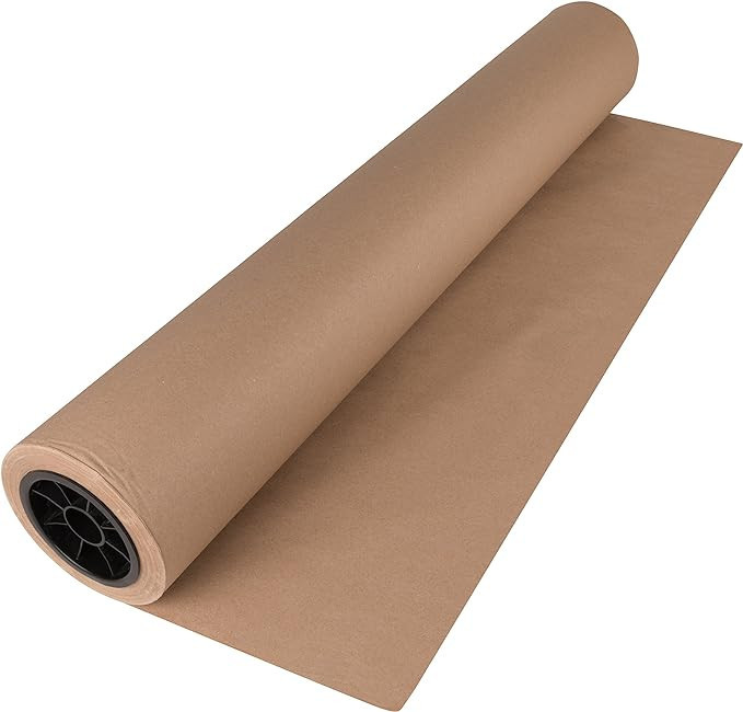 Woodpeckers Brown Kraft Paper Roll 30 Inches Wide, 2400 Inches Long, 1 Roll, Jumbo Roll for Gift ... | Amazon (US)