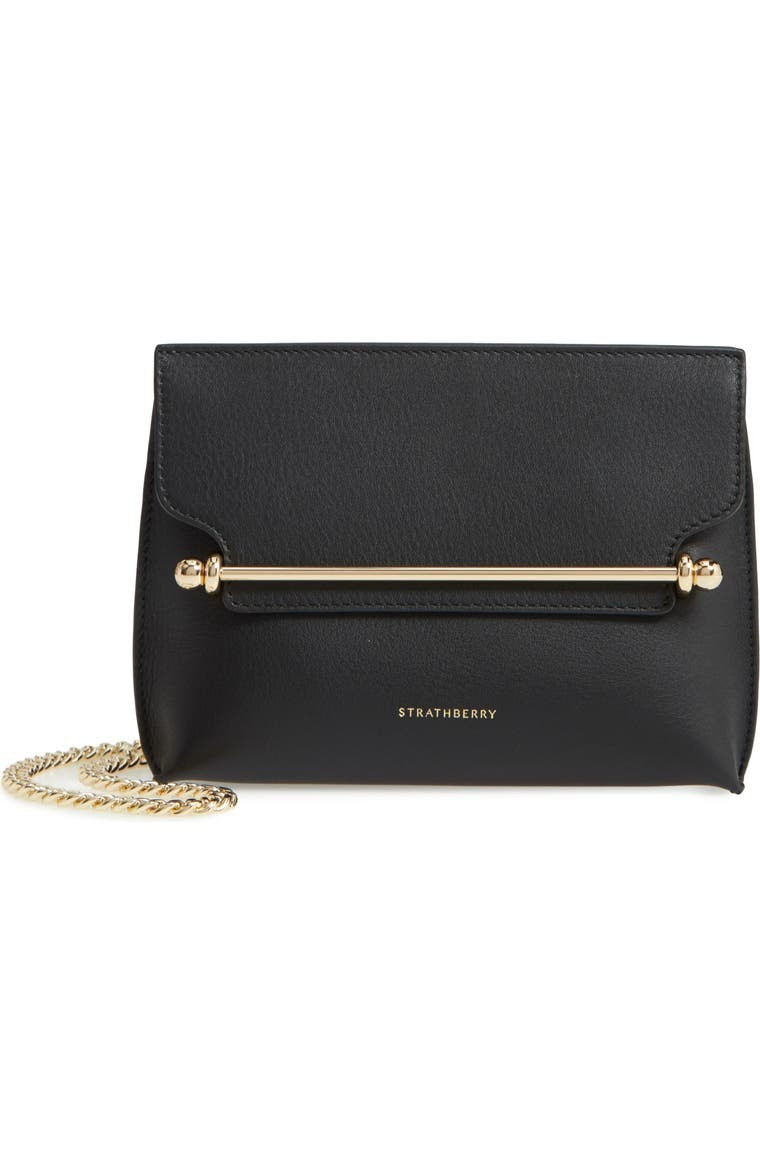 Mini Stylist Calfskin Leather Convertible Clutch | Nordstrom