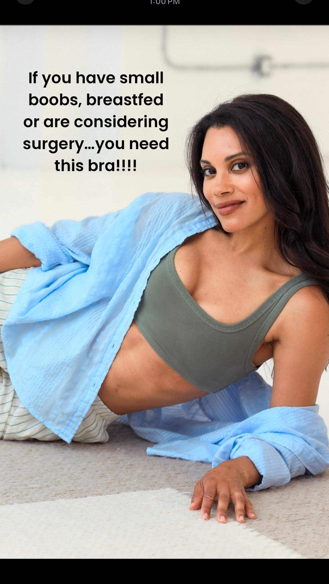 I breastfed two babies and was considering augmentation until I found @pepper! This bra is life changing. 

#LTKOver40 #LTKStyleTip #LTKSaleAlert