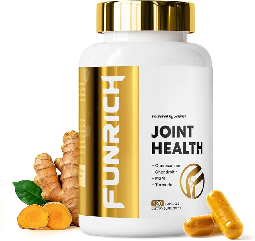 Glucosamine Chondroitin MSM 2100mg- Joint Support Supplement for Women and Men with MSM, Turmeric... | Amazon (US)
