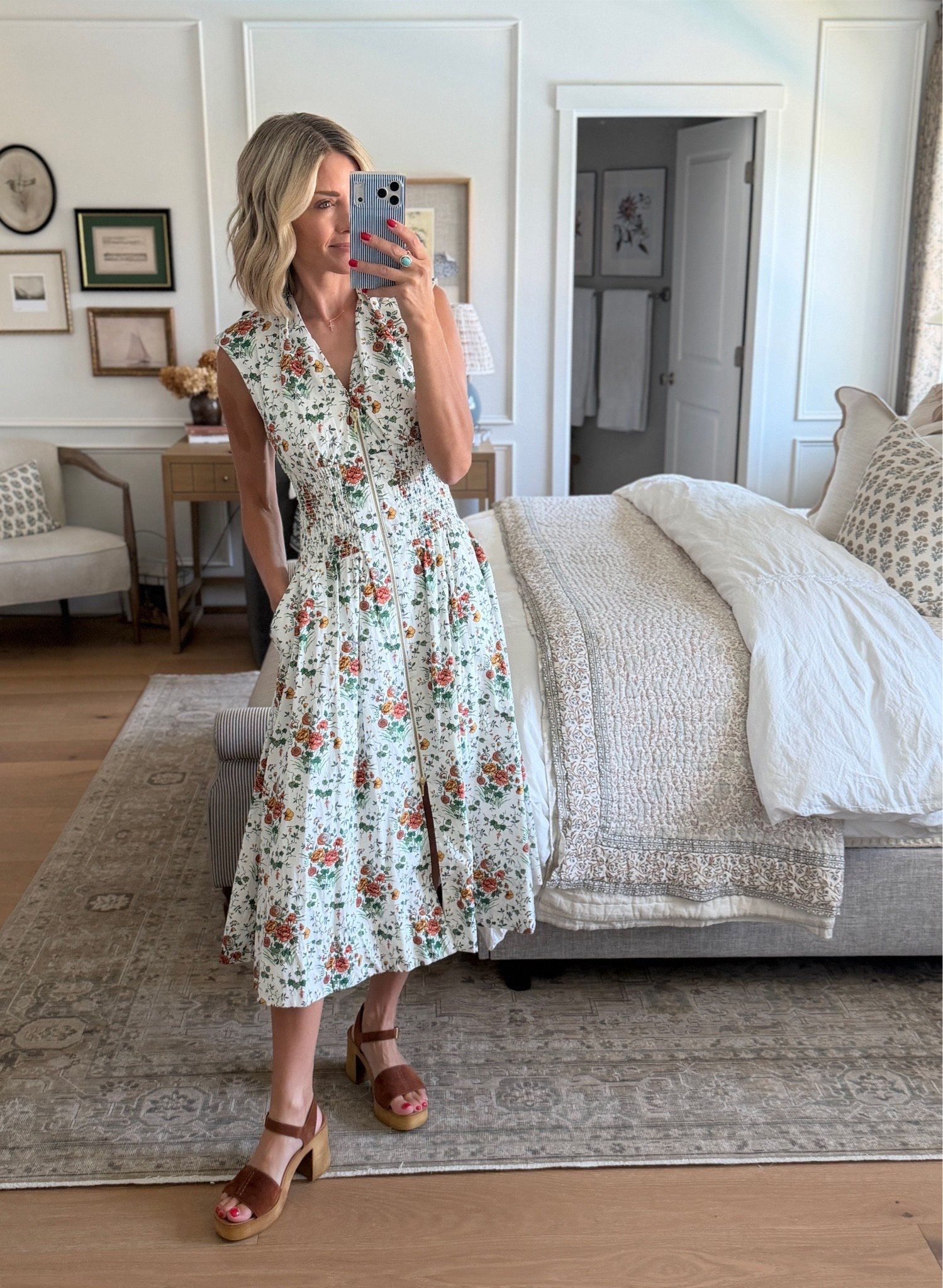 Loving this dress from Anthropologie. It’s pretty much sold out except for a few other colors and sizes. Grab it fast!

#LTKootd #LTKOver40 #LTKSaleAlert