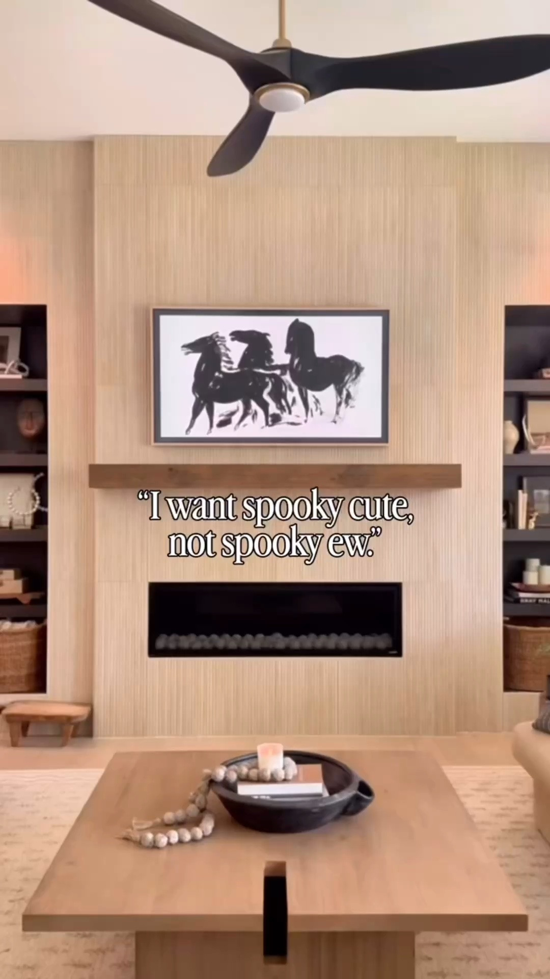 #Ad Styling our mantel for spooky season with @wayfair 🎃🕯️🦇

I wanted to bring in a little Halloween without losing the warm, elevated feel of our home, and these finds made it so easy!

I layered black Halloween garland across the mantel, added gold taper candleholders with flameless candles for a little glow, then finished everything with velvet pumpkins and gold metal bats. I love how just a few seasonal pieces completely transformed the space while still feeling like our home. 🤍

Everything you see in the video is linked right here to shop from Wayfair!

#wayfair #WayfairPartner

#LTKHome #LTKSeasonal #LTKSaleAlert