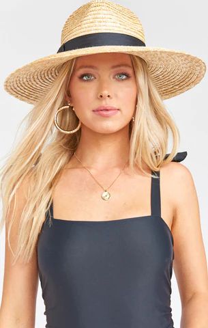 Lack of Color ~ The Spencer Wide Brim Fedora ~ Natural | Show Me Your Mumu