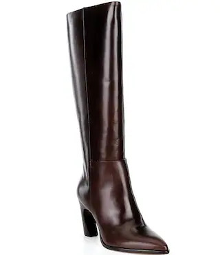 Mateo Leather Tall Dress Boots | Dillard's