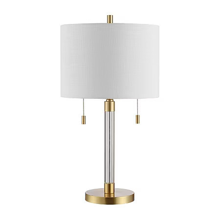 Safavieh 26.5" Bixby Glass Table Lamp, One Size, Yellow | JCPenney
