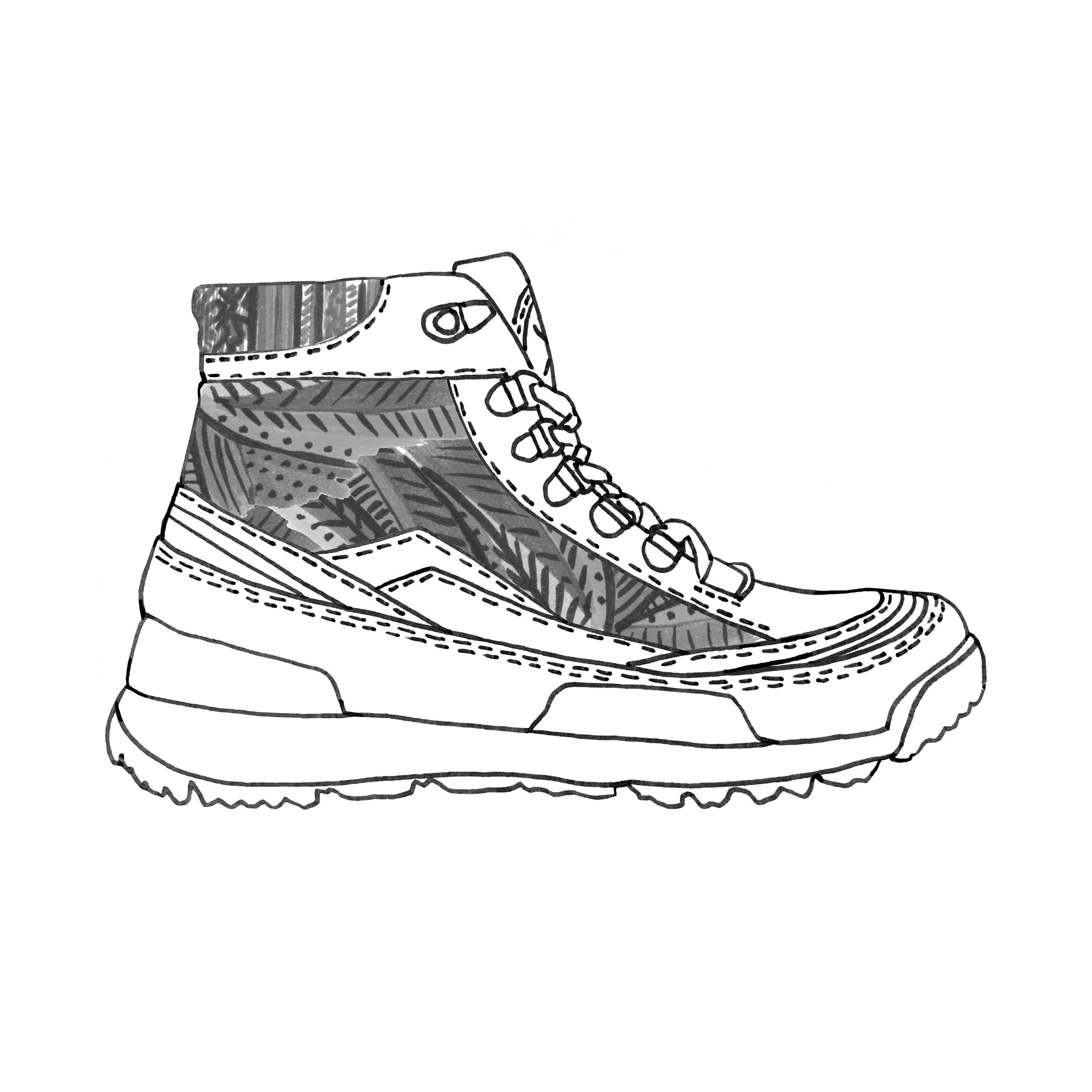 Tan Suede Camping Boot | Inkkas