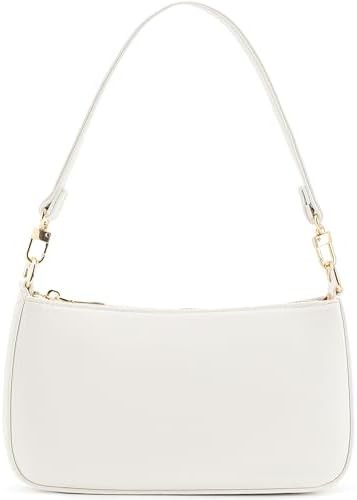 NIUEIMEE ZHOU Shoulder Bag for Women Retro Vegan Leather Classic Clutch Tote HandBag | Amazon (CA)