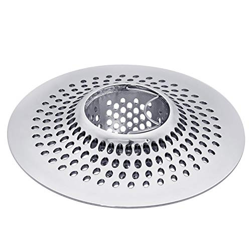 LEKEYE Drain Hair Catcher/Bathtub Shower Drain Hair Trap/Strainer Stainless Steel Drain Protector(Pa | Amazon (US)