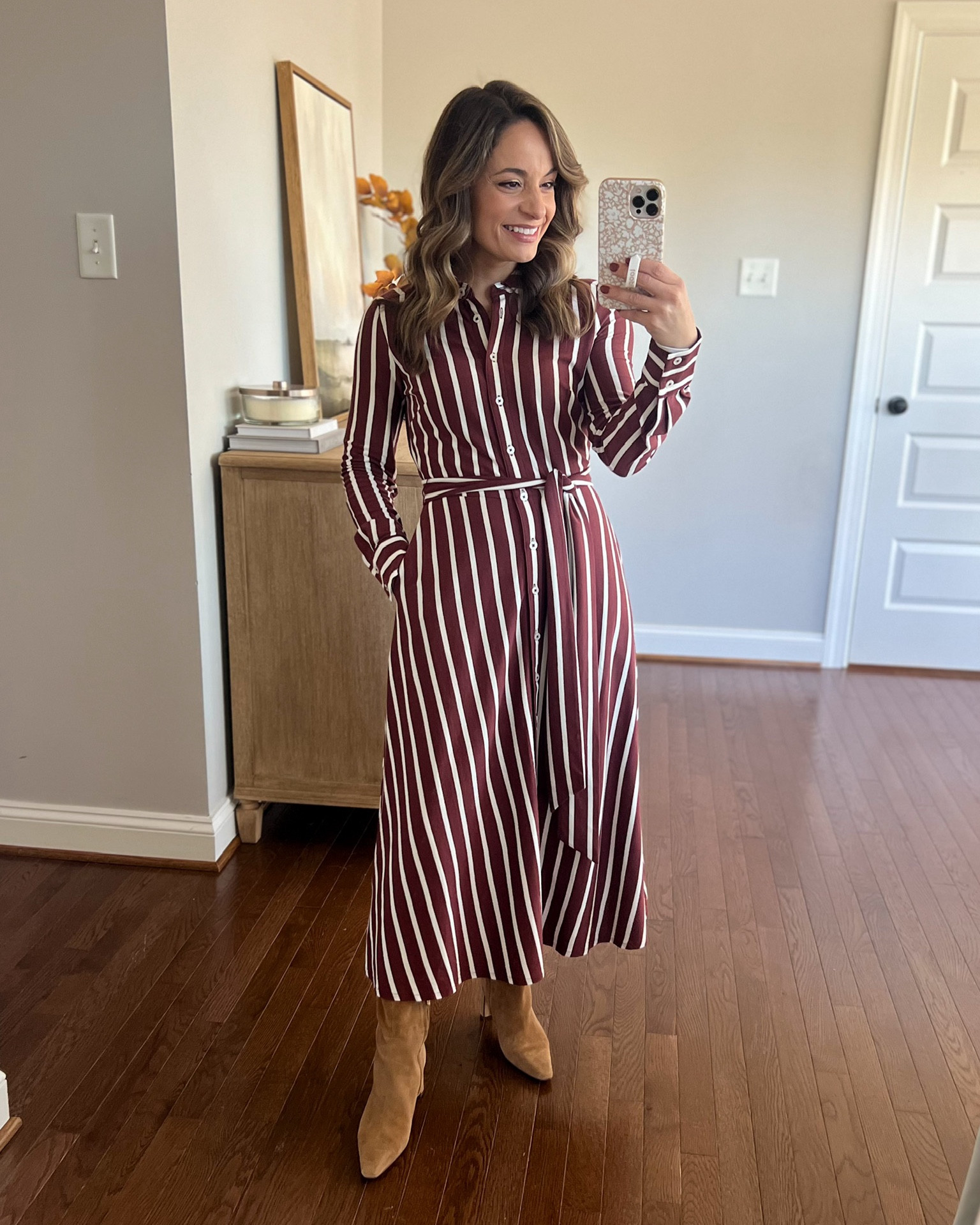 Petite-friendly Boden dresses still in-stock styled with tall boots!

Outfit 1-4:
I’m wearing all the dresses in petite 0, they’re overall true to size
Tall boots (Sam Edelman): tts

My measurements for reference: I’m 4’10” and 105lbs. My bust, waist, and hip measurement is 32”, 24”, and 36”.

(Petite dresses, winter dresses)

#LTKgrwm #LTKPetite #LTKootd