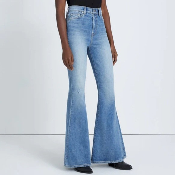 7 For all mankind mega flare jeans | Poshmark
