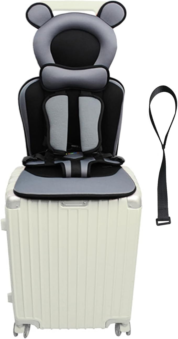 Toddler Travel Suitcase Seat with Safety Anti-Slip Rope,Ride on Suitcase for Kids,Ride Safer Trav... | Amazon (US)