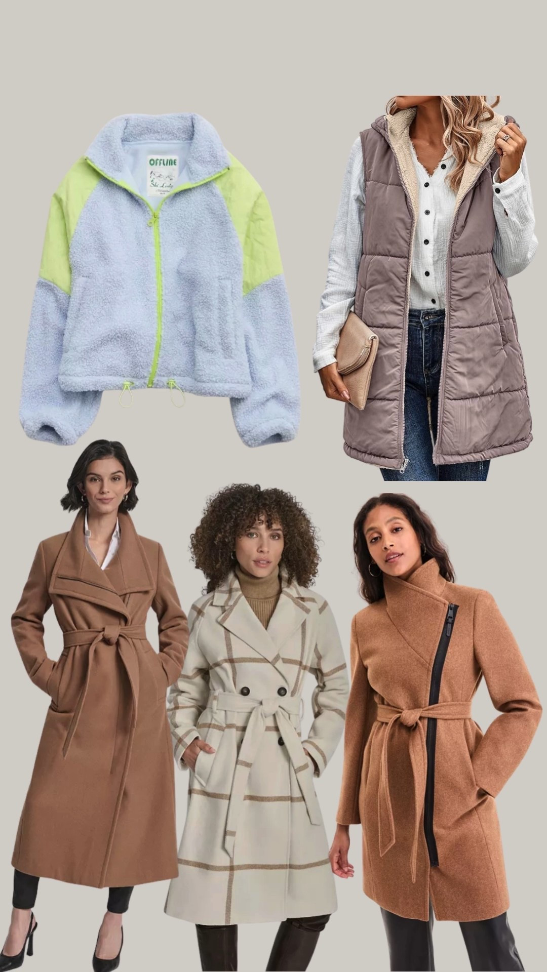 Cute jackets for every style for this winter! #winterjackets #jackets 

#LTKGiftGuide #LTKHoliday #LTKdayinmylife