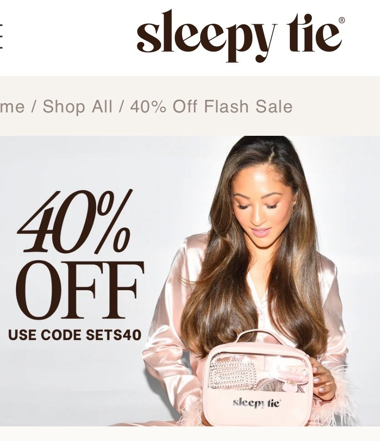 Sleepy tie last few hours of 40% off sets code: Sets40

#LTKBeauty #LTKFindsUnder50