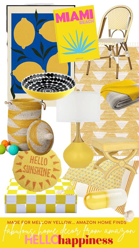 all the mellow yellow with amazon home


#LTKstyletip #LTKFind #LTKhome