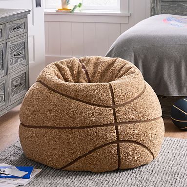 Basketball Bean Bag Chair | Pottery Barn Teen | Pottery Barn Teen