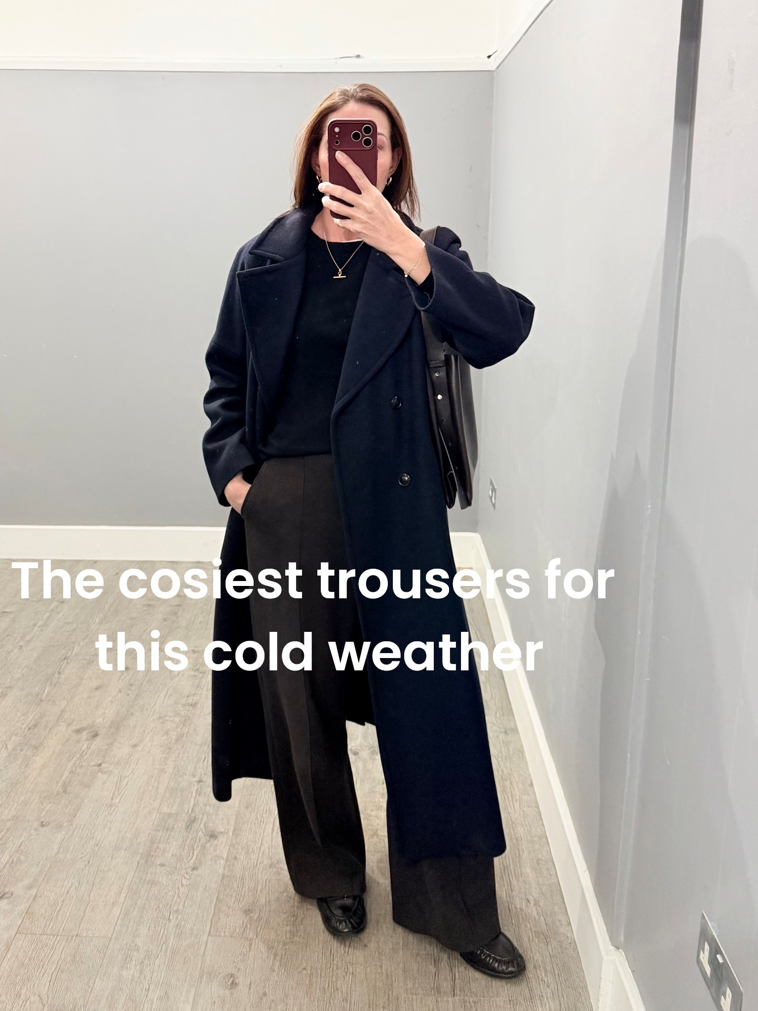 My first outfit of 2026! 
When it’s this cold, these soft and cosy brushed trousers are a no brainer x

#LTKwinter #LTKstyletip #LTKuk