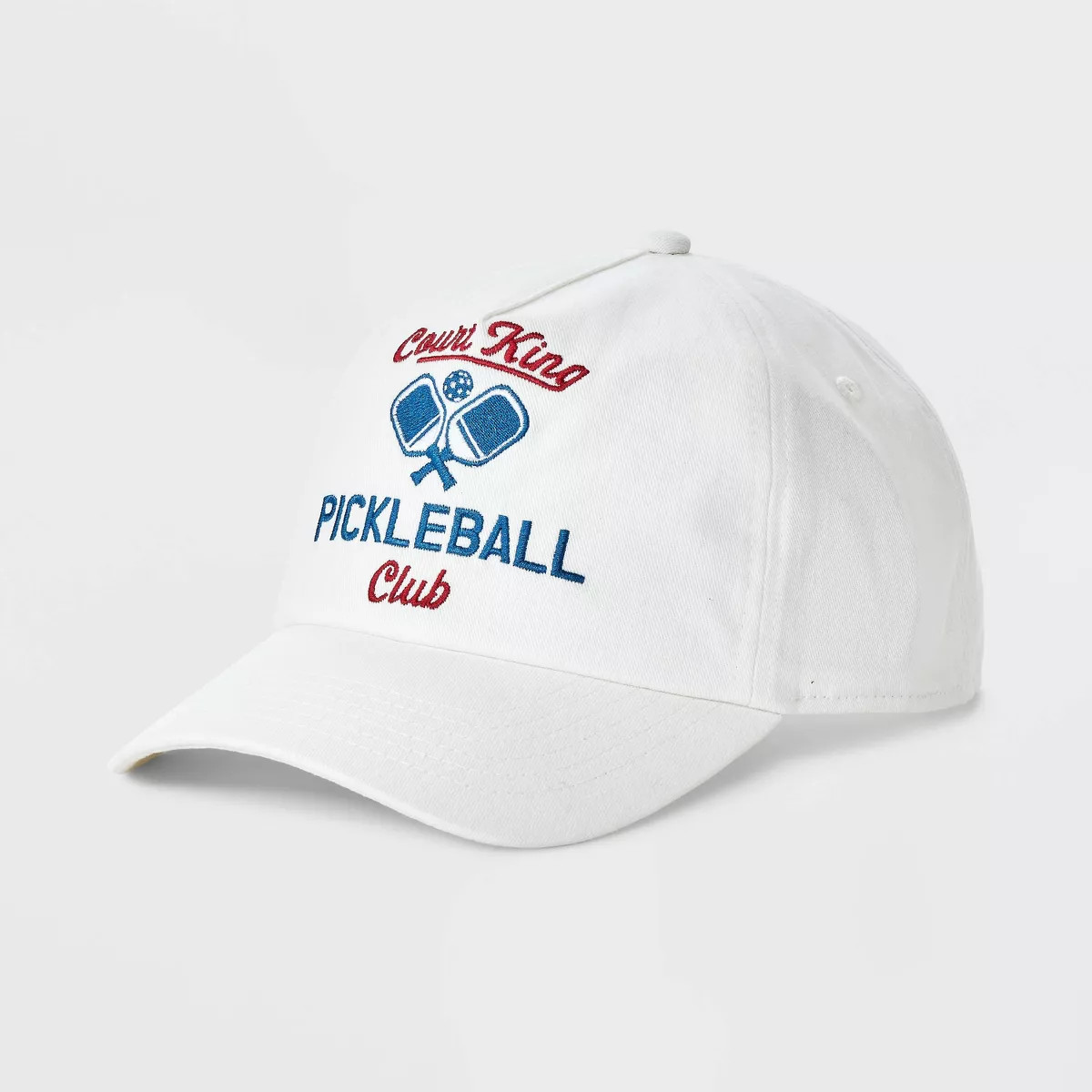 Men's Court King Pickleball Baseball Hat - Goodfellow & Co™ White | Target