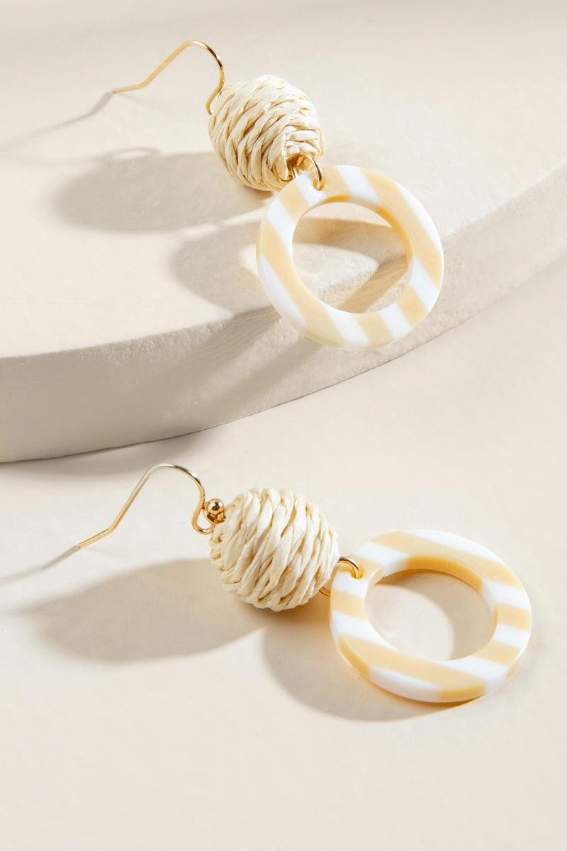 Terri Rattan Drop Earrings | Francesca’s Collections