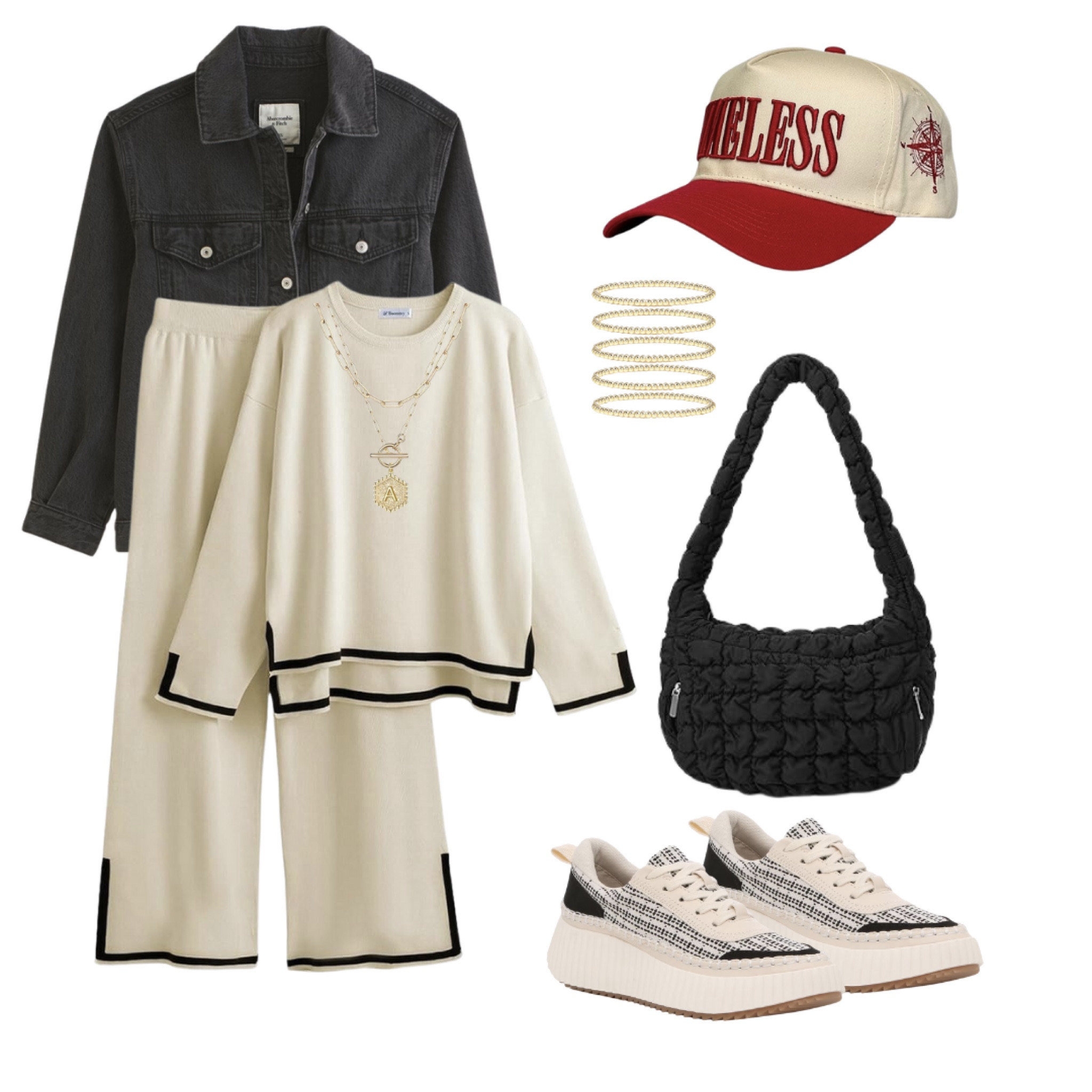 Casual cute outfit, trucker hat outfit, matching set outfit

#LTKstyletip #LTKshoecrush
