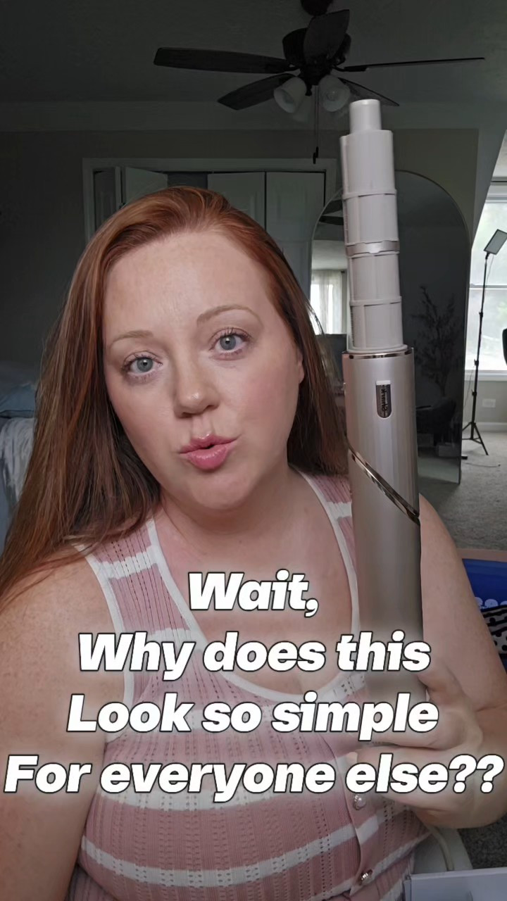 Watch me embarrass myself learning to use this thing 🤣 It looks so easy for everyone else but it definitely was NOT easy to me. I did finally get the hang of it...kinda. Although the technique was awful the results were pretty dang good! But I still need all the tips and tricks on how to get better so drop them in the comments!

#LTKgrwm #LTKvlog #LTKOver40