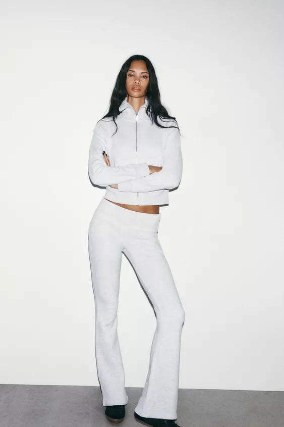 FLARE FLEECE PANTS | Zara US
