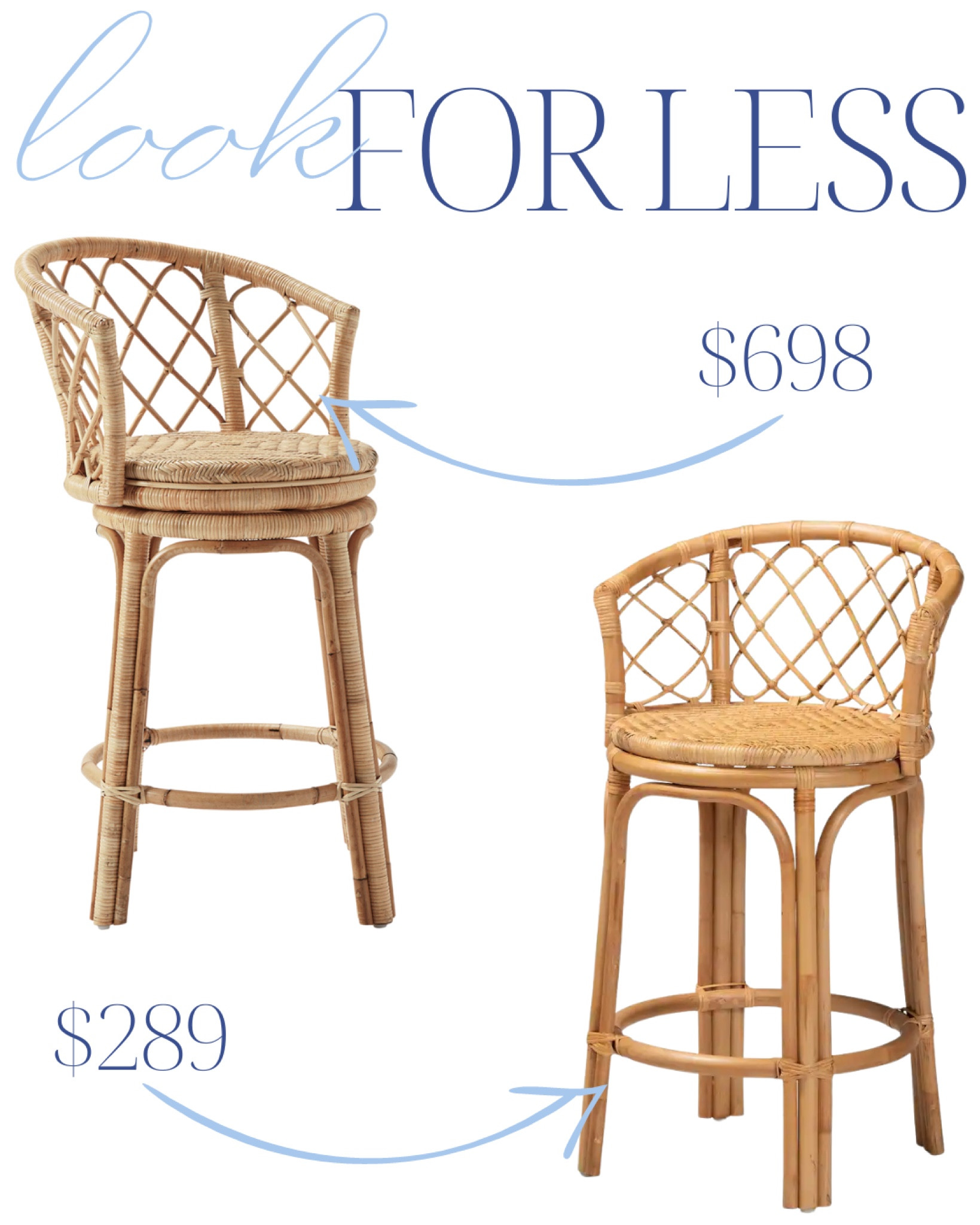 Rattan furniture, look for less, grandmillenial home, coastal home, traditional home, classic home, home decor, woven decor, rattan desk, rattan lamps, rattan counter stool, rattan barstool 

#LTKhome #LTKsalealert