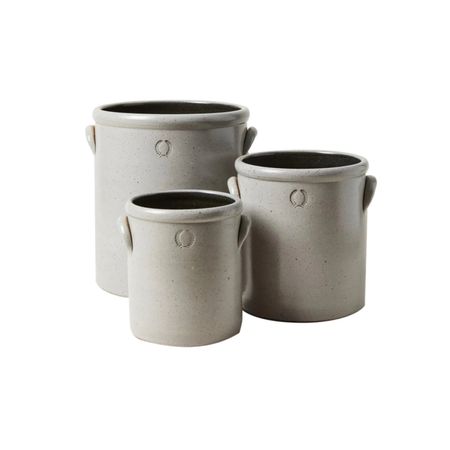 These make an appealing way to store utensils and other items in your kitchen. Love the French vintage vibe. 







Crock, utensil holder, kitchen, French country, traditional, grand millennial, Monika Hibbs

#LTKhome #LTKFind #LTKunder100