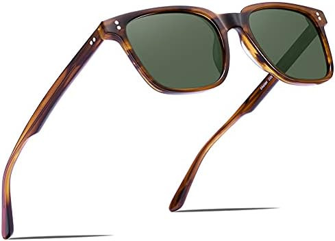 CARFIA Polarized Men's Sunglasses UV400 Protection for Driving Fishing Cool Man Acetate Shades CA... | Amazon (US)