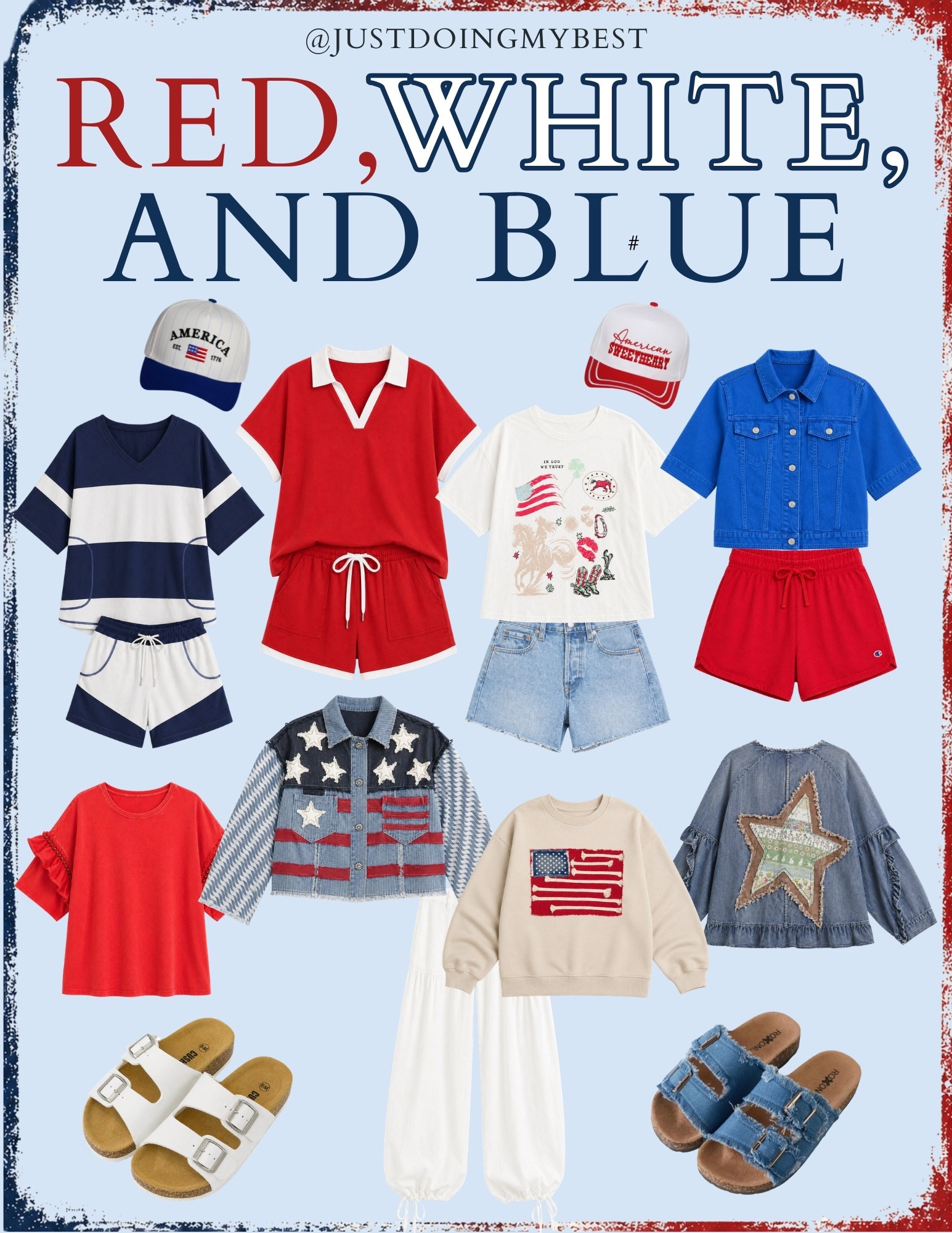 Red White and Blue for Summer  

#LTKSeasonal #LTKFestival