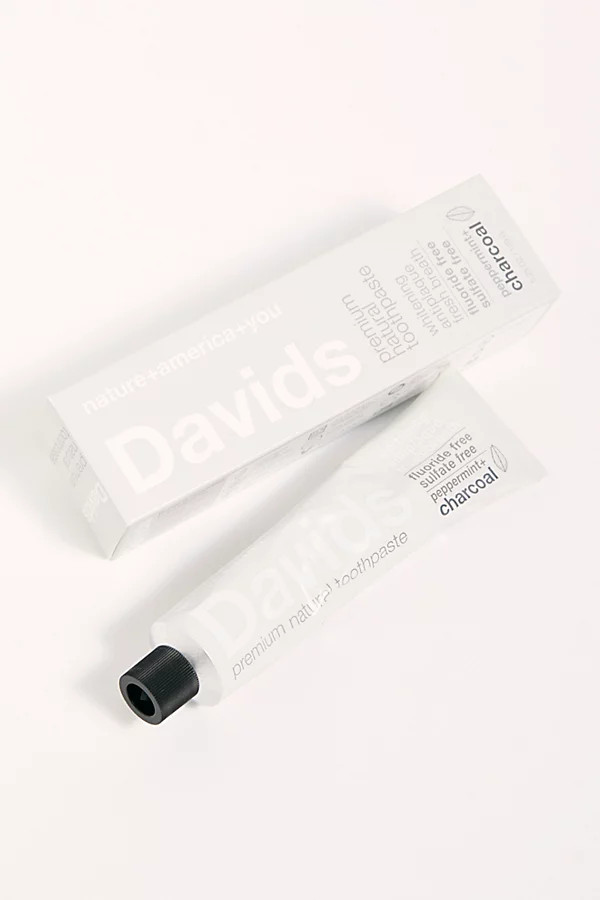 Davids Charcoal Toothpaste by Davids at Free People, One, One Size | Free People (Global - UK&FR Excluded)