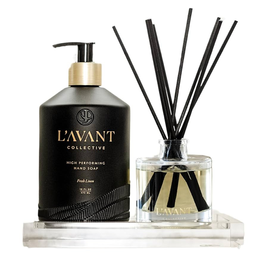 L'AVANT Collective Medium Luxury Lucite Tray | Real Luxurious Vanity Tray Coffee Table Soap Tray ... | Amazon (US)