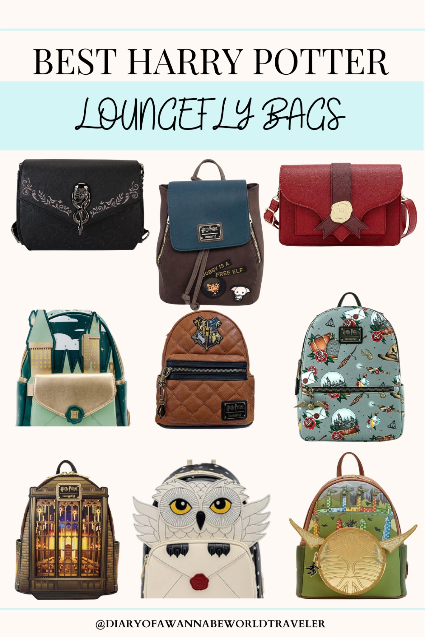 Harry Potter Loungeglfly Bags

#LTKFindsUnder100 #LTKItBag #LTKGiftGuide