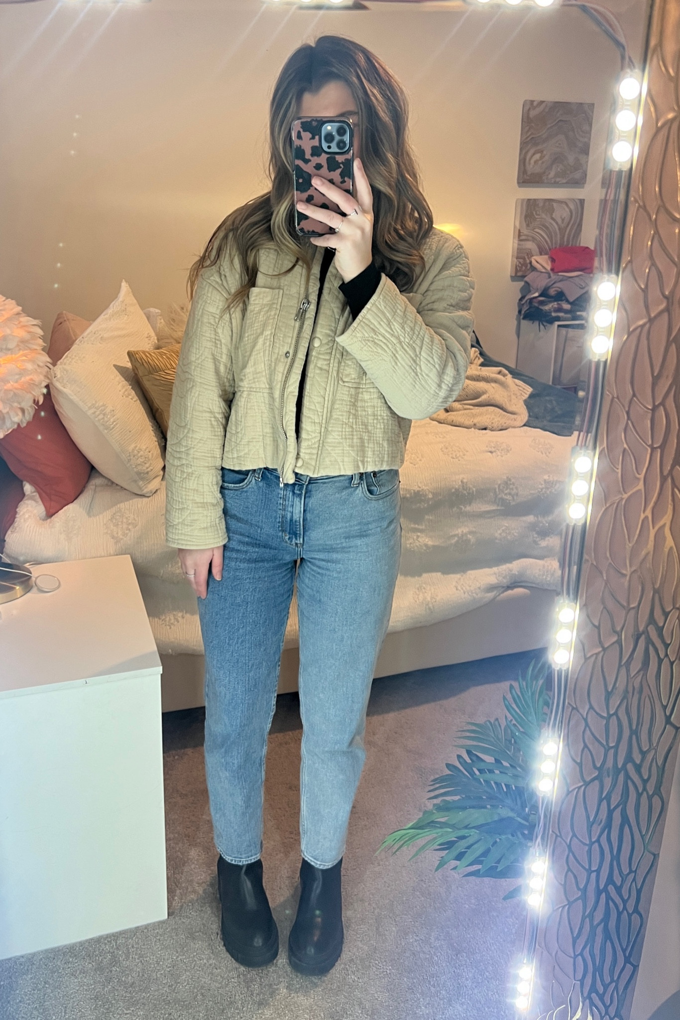 This jacket is from Marshall’s last year so I’m not sure if I can find it again. Loving this look though! 

#LTKfindsunder100 #LTKfindsunder50 #LTKstyletip